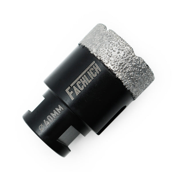 FACHLICH Vacuum Brazed Dry Diamond Drill Core Bits with M14 Thread for Ceramic Granite Marble Stone Dia 6-115mm