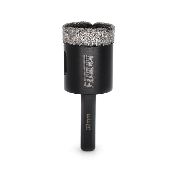 FACHLICH Hexagon Shank Dry Diamond Drill Core Bits for Tile Ceramic Granite Marble Dia 16-68mm