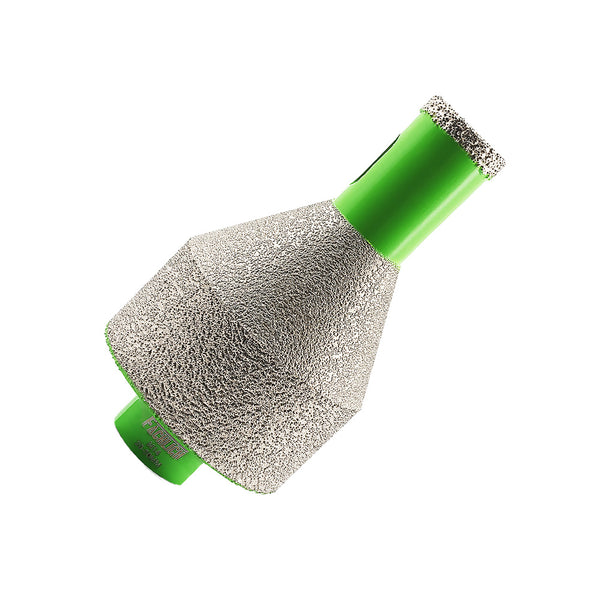 FACHLICH Diamond Drilling Chamfering Milling Bit 1pc/2pcs 10-35mm and 20-50mm Drilling Enlarging Beveling Exist Hole for Ceramic 
Granite Marble