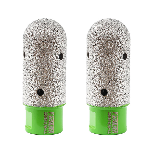 FACHLICH Diamond Milling Finger Bit 1pc/2pcs 10/15/20/25/30/35mm Ceramic Tile Marble Granite Vacuum Brazed Hole Saw