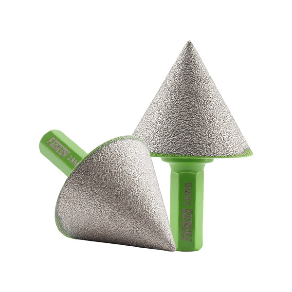 FACHLICH Diamond Chamfer Bit 1/2pcs 20/25/30/35/38/40/45/50mm Ceramic Tile Marble Granite Hexagonal Shank