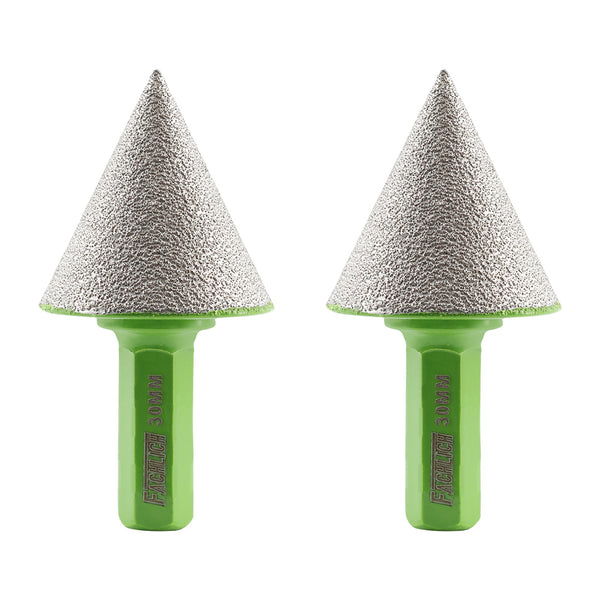 FACHLICH Diamond Chamfer Bit 1/2pcs 20/25/30/35/38/40/45/50mm Ceramic Tile Marble Granite Hexagonal Shank