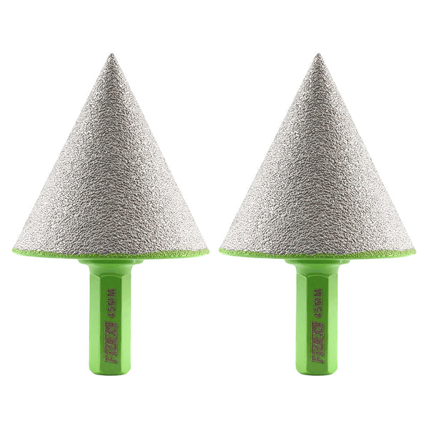 FACHLICH Diamond Chamfer Bit 1/2pcs 20/25/30/35/38/40/45/50mm Ceramic Tile Marble Granite Hexagonal Shank