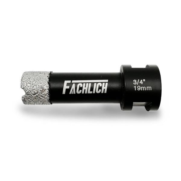 FACHLICH Vacuum Brazed Diamond Drill Bits with 5/8-11 Thread for Granite Marble Stone Tile Ceramic Dia 6-152mm