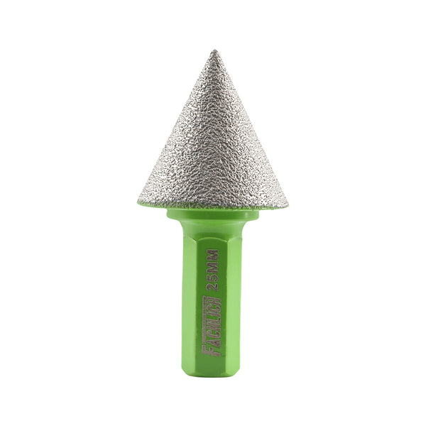 FACHLICH Diamond Chamfer Bit 1/2pcs 20/25/30/35/38/40/45/50mm Ceramic Tile Marble Granite Hexagonal Shank
