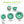Load image into Gallery viewer, FACHLICH Diamond Turbo Sintered Grinding Wheel  1pc or 2pcs Dia 4''/4.5''/5'' for Concrete Masonry Brick