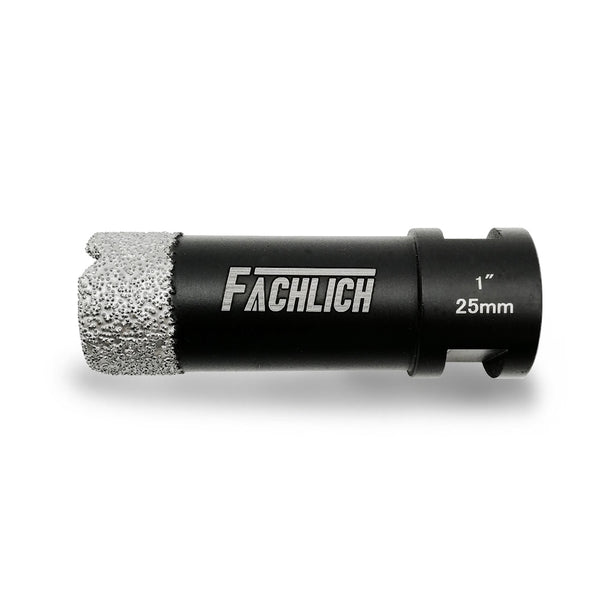 FACHLICH Vacuum Brazed Diamond Drill Bits with 5/8-11 Thread for Granite Marble Stone Tile Ceramic Dia 6-152mm