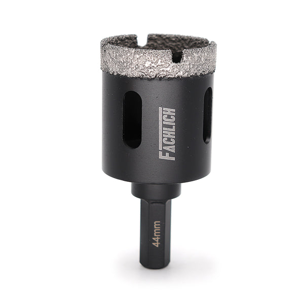 FACHLICH Hexagon Shank Dry Diamond Drill Core Bits for Tile Ceramic Granite Marble Dia 16-68mm