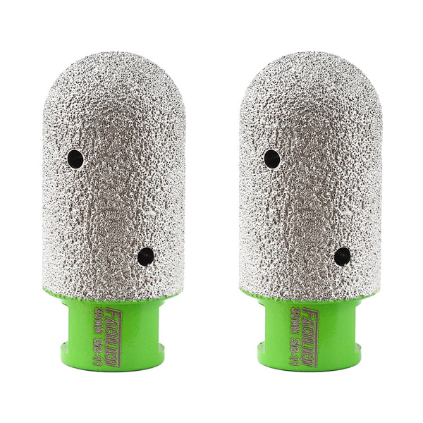 FACHLICH Diamond Milling Finger Bit 1pc/2pcs 10/15/20/25/30/35mm Ceramic Tile Marble Granite Vacuum Brazed Hole Saw