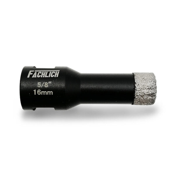 FACHLICH Vacuum Brazed Diamond Drill Bits with 5/8-11 Thread for Granite Marble Stone Tile Ceramic Dia 6-152mm