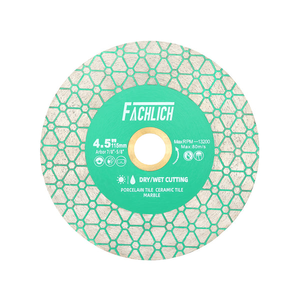 FACHLICH Diamond Cutting Grinding Disc 1/2/3/5pcs Dia 105/115/125mm Ceramic Porcelain Marble Granite Saw Blades