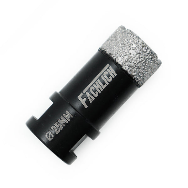FACHLICH Vacuum Brazed Dry Diamond Drill Core Bits with M14 Thread for Ceramic Granite Marble Stone Dia 6-115mm