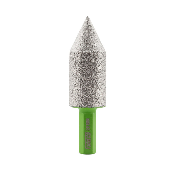 FACHLICH Diamond Chamfer Milling Finger Bit 1pc or 2pcs 20/25/35mm Ceramic Tile Marble Granite Hexagonal Shank