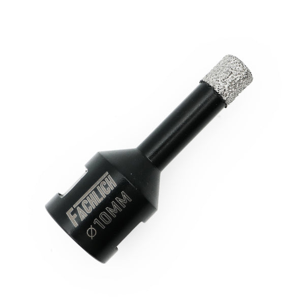 FACHLICH Vacuum Brazed Dry Diamond Drill Core Bits with M14 Thread for Ceramic Granite Marble Stone Dia 6-115mm