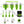 Load image into Gallery viewer, FACHLICH Diamond Drilling Core Bit 10pcs/set Ceramic Tile Marble Granite Hole Saw 5/8-11 Thread