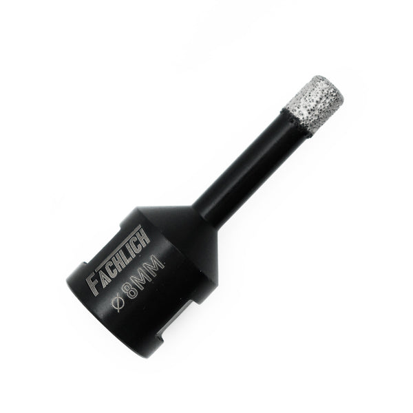 FACHLICH Vacuum Brazed Dry Diamond Drill Core Bits with M14 Thread for Ceramic Granite Marble Stone Dia 6-115mm