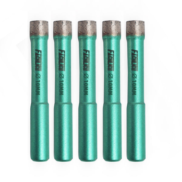 FACHLICH Welded Diamond Drilling Core Bits Wet Shank Connection Drill Bits Hole Saw for Drilling Marble Granite Dia 6-75mm