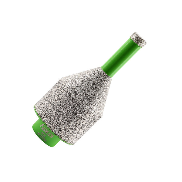 FACHLICH Diamond Drilling Chamfering Milling Bit 1pc/2pcs 10-35mm and 20-50mm Drilling Enlarging Beveling Exist Hole for Ceramic 
Granite Marble