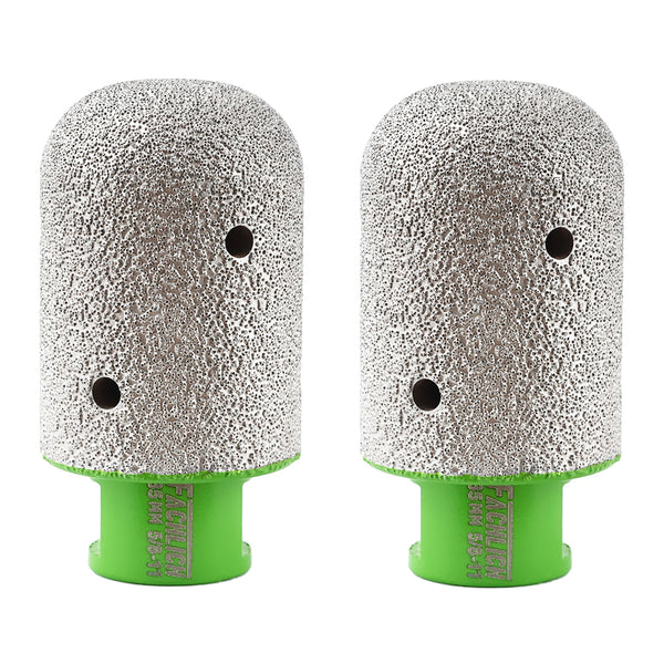 FACHLICH Diamond Milling Finger Bit 1pc/2pcs 10/15/20/25/30/35mm Ceramic Tile Marble Granite Vacuum Brazed Hole Saw