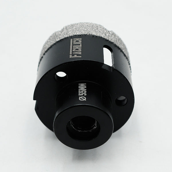 FACHLICH Vacuum Brazed Dry Diamond Drill Core Bits with M14 Thread for Ceramic Granite Marble Stone Dia 6-115mm