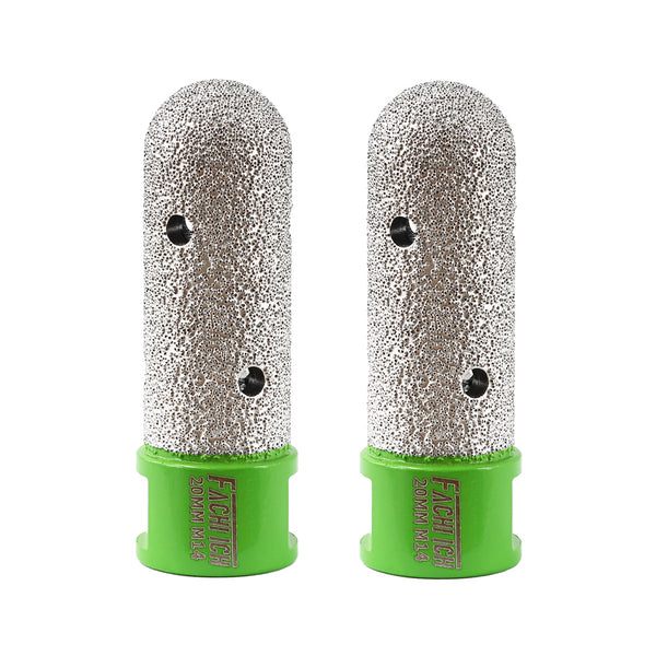 FACHLICH Diamond Milling Finger Bit 1pc/2pcs 10/15/20/25/30/35mm Ceramic Tile Marble Granite Vacuum Brazed Hole Saw