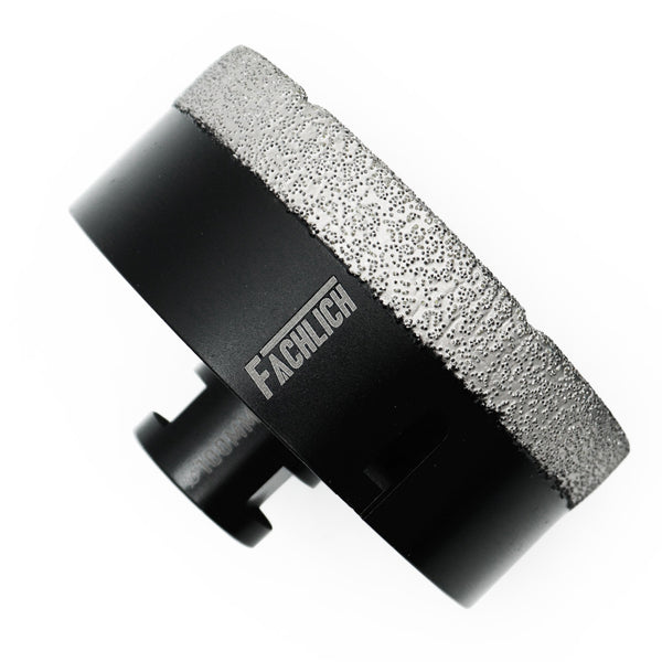 FACHLICH Vacuum Brazed Dry Diamond Drill Core Bits with M14 Thread for Ceramic Granite Marble Stone Dia 6-115mm