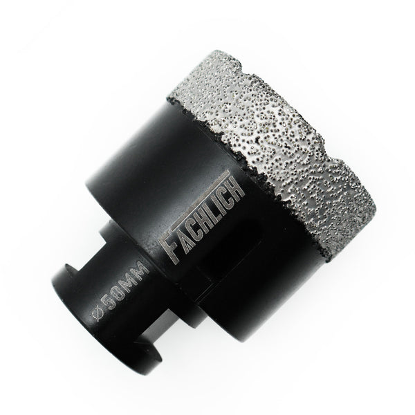 FACHLICH Vacuum Brazed Dry Diamond Drill Core Bits with M14 Thread for Ceramic Granite Marble Stone Dia 6-115mm