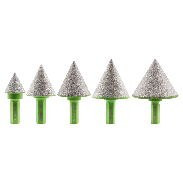 FACHLICH Diamond Chamfer Bit 1/2pcs 20/25/30/35/38/40/45/50mm Ceramic Tile Marble Granite Hexagonal Shank