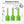 Load image into Gallery viewer, FACHLICH Diamond Core Drill Bit Set 5/8-11 Thread for Ceramic Tile Granite Marble 9pcs Dia 6/6/8/10/20/25/35mm
