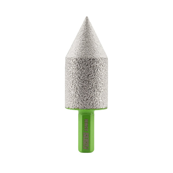 FACHLICH Diamond Chamfer Milling Finger Bit 1pc or 2pcs 20/25/35mm Ceramic Tile Marble Granite Hexagonal Shank