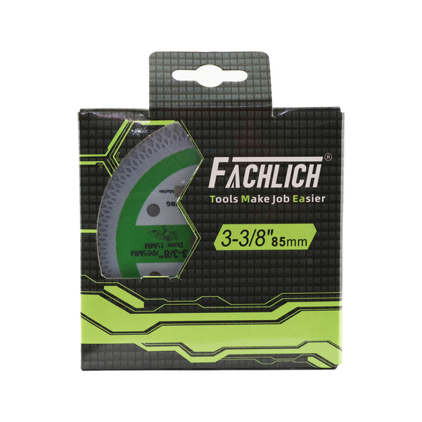 FACHLICH Diamond X Mesh Cutting Disc 2/3/5/10pcs Dia 85mm Porcelain Tile Marble Granite Hot Pressing Saw Blades