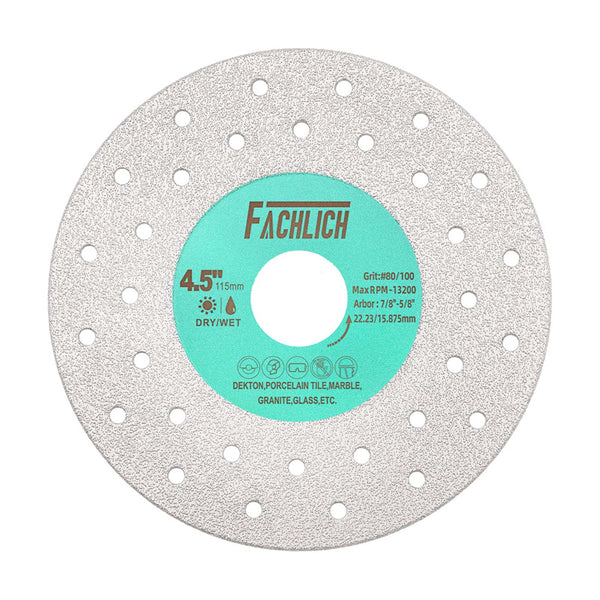 FACHLICH 1/2/3pcs Porous Widened Cutting Blade 75/115/125mm Ultra-Thin Disc Dekton Porcelain Tile Marble Glass Granite