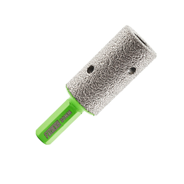 FACHLICH Diamond Milling Finger Bit 1/2pcs Dia 20/25mm Enlarging Shaping the Hole Ceramic Marble Granite Hexagonal Shank