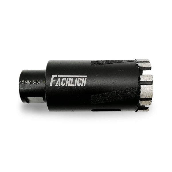 FACHLICH Laser Welded Dry Diamond Drilling Core Bits with 5/8-11 or M14 Thread for Drilling Hard Granite Marble Dia 6-102mm