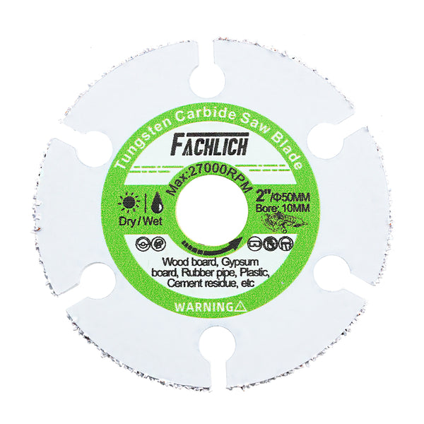 FACHLICH  Diamond  Wood Cutting Disc Vacuum Brazed Dia 50/75mm for Hand Saw Wood BoardHard Plastic Bore10mm Superthin Diamond Blade