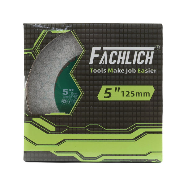 FACHLICH Hex-shape Segment Diamond Cutting Grinding Disc for Tile Granite Marble Concrete Dia 125mm