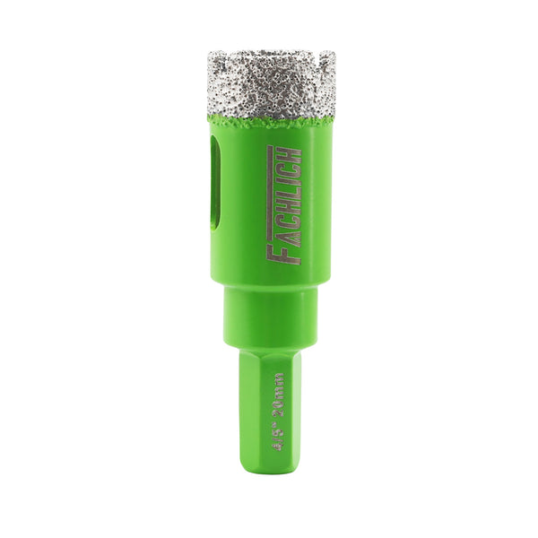 FACHLICH Diamond Drilling Core Bit 1pc or 2pcs 20/25/28/32/35mm Porcelain Tile Marble Granite Hole Saw Hexagonal Shank