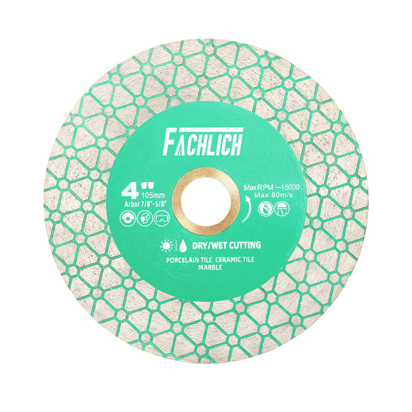 FACHLICH Diamond Cutting Grinding Disc 1/2/3/5pcs Dia 105/115/125mm Ceramic Porcelain Marble Granite Saw Blades