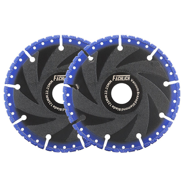 FACHLICH Metal Cutting Diamond Blade All Purpose Cut Off Wheel for Rebar Sheet Metal Angle Iron Stainless Steel Dia 4.5"/5"/6"/7"/9"/12"/14"/16"