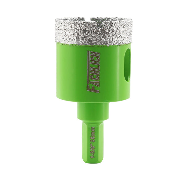 FACHLICH Diamond Drilling Core Bit 1pc or 2pcs 20/25/28/32/35mm Porcelain Tile Marble Granite Hole Saw Hexagonal Shank